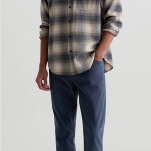 AG Adriano Goldschmied Navy Chinos